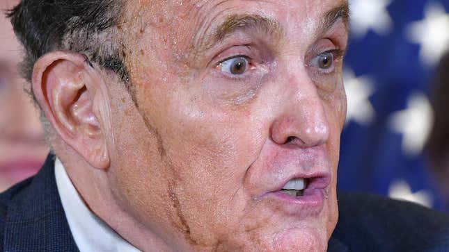 Rudy Giuliani Is Leaking [UPDATE]