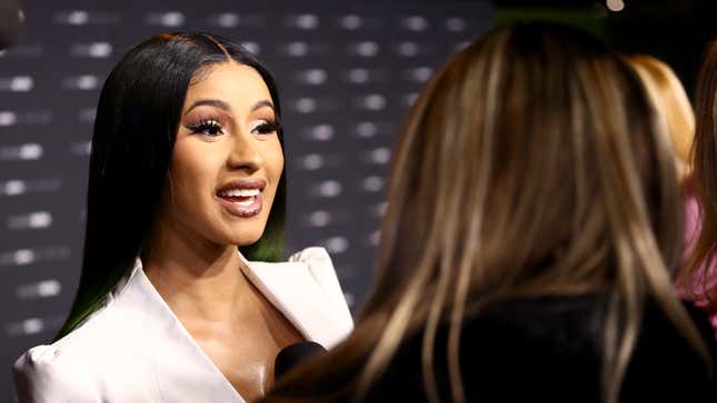 I Would Watch the Shit Out of a TV Show With Cardi B Drinking Cocktails & Interviewing Celebrities