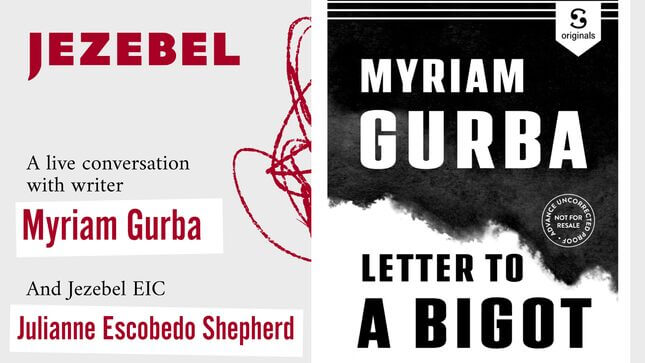 Join Us On Instagram Live at 2 P.M. For a Chat With Genius Author Myriam Gurba