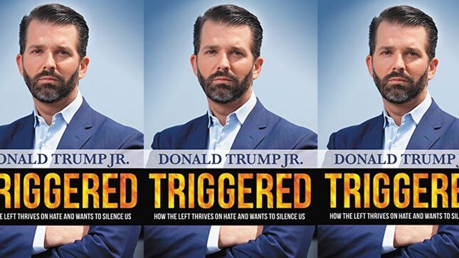 Donald Trump Jr. Demonstrates Expert-Level Clenching on the Cover of His Upcoming Book