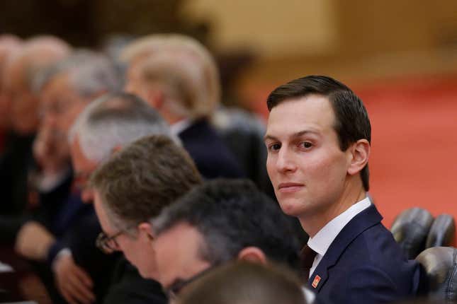 Jared Kushner Has Some Things to Say About Data