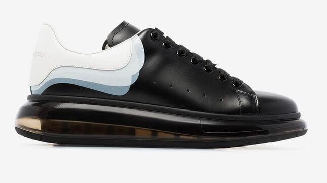 Is This Shoe OK? Alexander McQueen's Transparent-Soled Oversized Sneaker