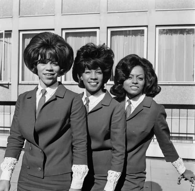 The Supremes in London, 1964.