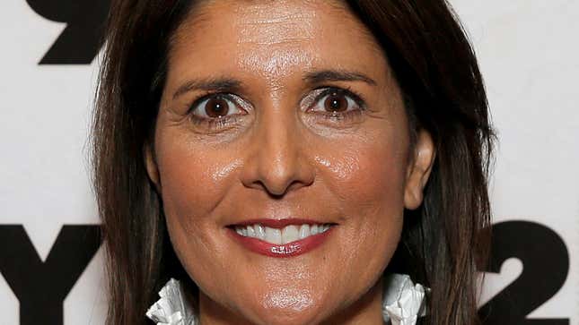 Which One of You Assholes Made Off With Nikki Haley's Very Special Popcorn?