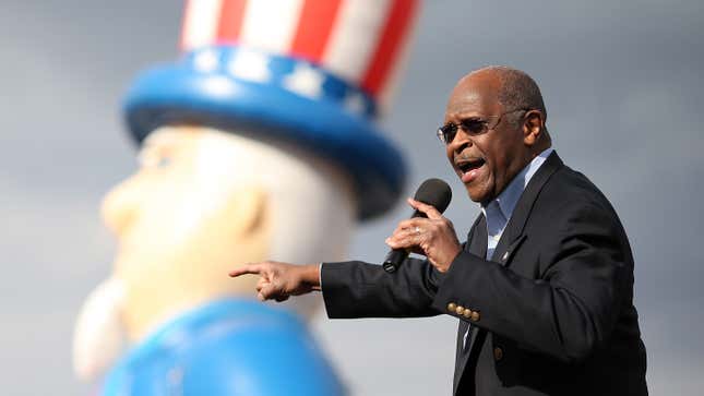 Herman Cain's Ghost Is Tweeting Republican Propaganda From the Grave