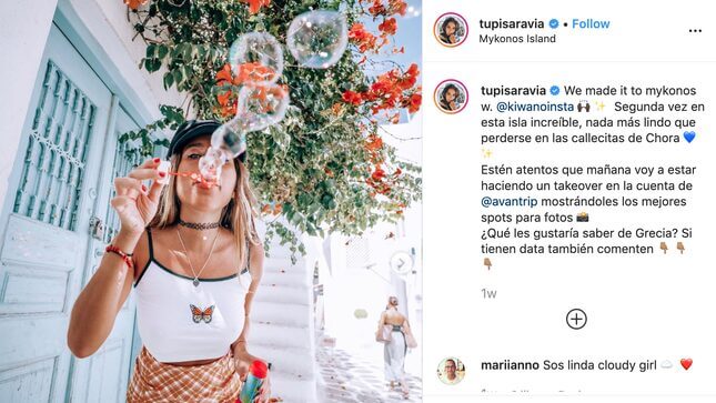 Influencer Caught Editing Clouds In Photos Partners With App She Used