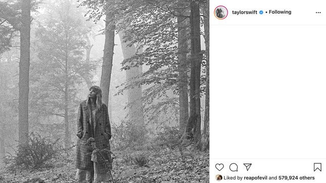 Taylor Swift Is Back in the Woods Now, Back in the Woods Now, Back in the Woods Now