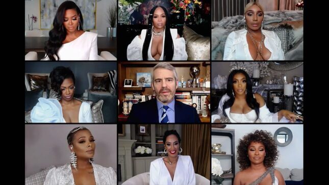 The Best and Worst Backdrops From The Real Housewives of Atlanta Virtual Reunion
