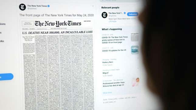 Not Even The New York Times Can Escape Old-School Outrage Blogging