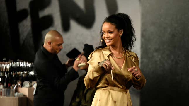 Rihanna Knows Every Commenter Is Just Three Babies in a Trench Coat