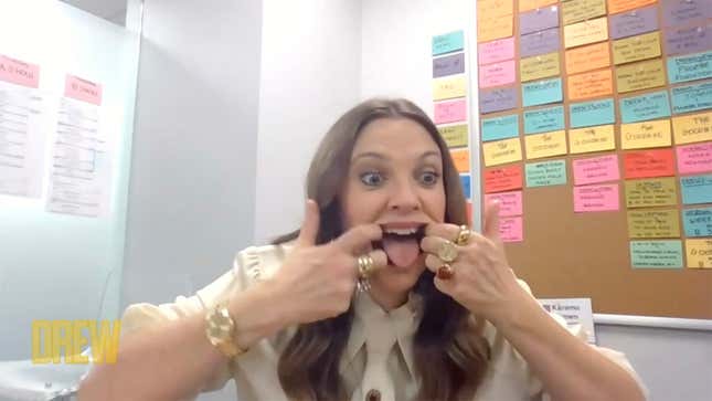 Drew Barrymore Makes People Try Food They Hate