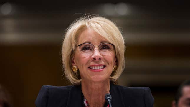 Betsy DeVos Knew Exactly What She Was Doing When She Rolled Back Protections for Trans Students
