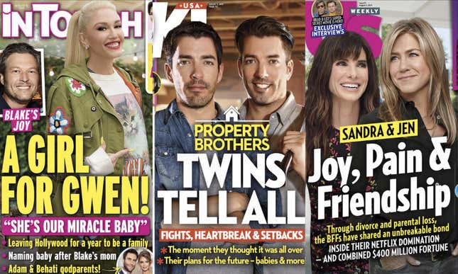 This Week In Tabloids: The Property Brothers Prove That Even Failed Magicians Can Find Success on Reality TV