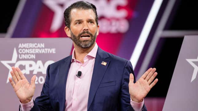 Donald Trump Jr. Hopes to Prove He's Daddy's Good Boy Once and for All With a Hunter Biden Debate