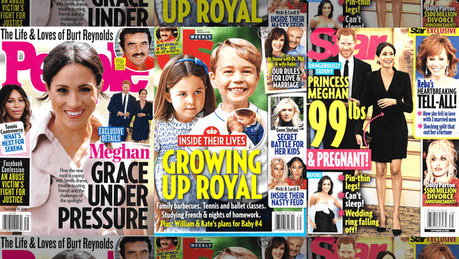 This Week in Tabloids: Meghan Markle Exists, As Do Kate Middleton's Kids