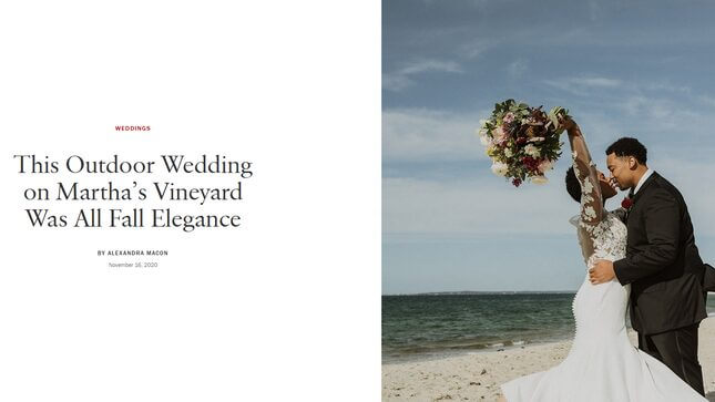 Vogue Unpublished a Story About a Potential Superspreader Wedding in Martha's Vineyard