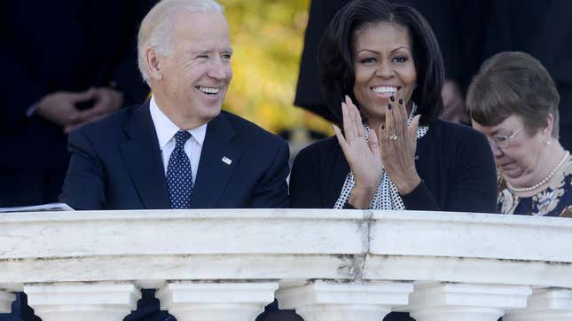 Michelle Obama Won't Endorse Joe Biden (Yet)