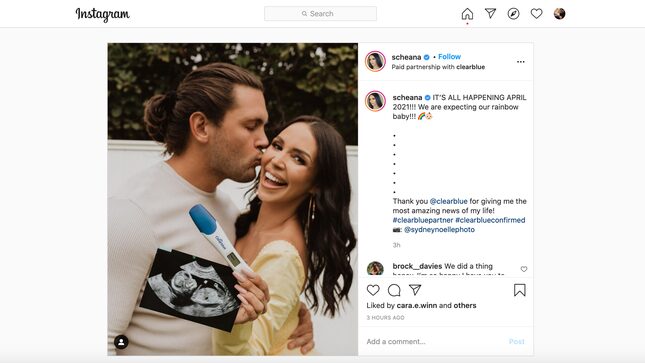 Vanderpump Rules' Scheana Shay Is Pregnant, Gives Birth to Clearblue Brand Partnership