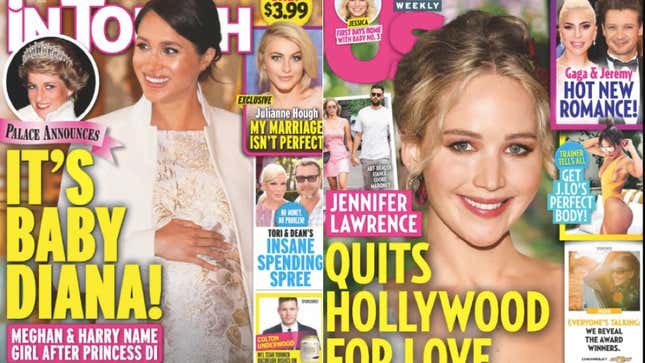This Week in Tabloids: Princess Diana's Ghost Possessed Meghan Markle's Unborn Child to Enact Revenge on Duchess Camilla?