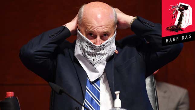 Idiot Republican Congressman Thinks Wearing a Mask Gave Him Coronavirus