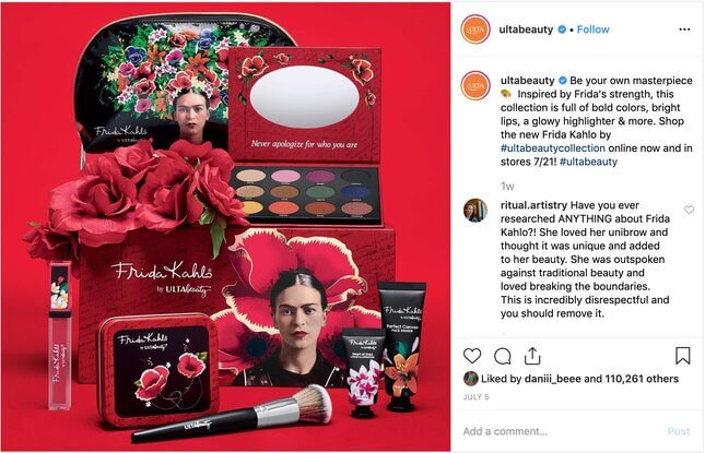 Seems Like Some Asshole Messed With Frida Kahlo's Face to Sell Makeup