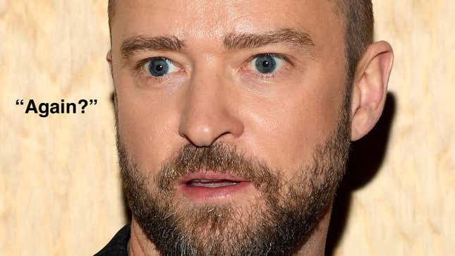 Once Again, Let's Circle Around Justin Timberlake and Point at Him Some More