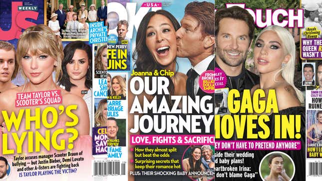 This Week In Tabloids: Taylor Swift's Battle Against Scooter Braun's Army of Pop Stars Continues