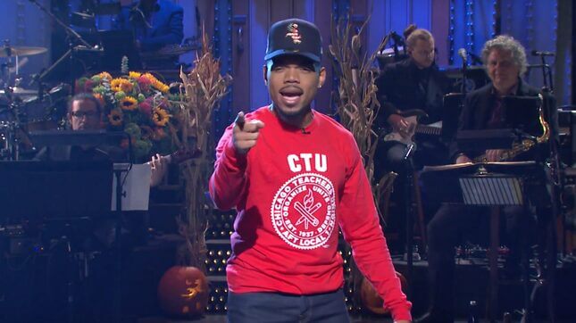 Chance the Rapper Gives a Shout Out to the Chicago Teachers Strike on SNL