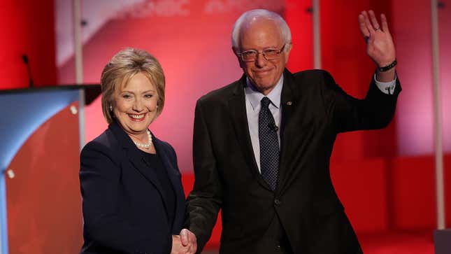 Hillary Says She'd Back Bernie, After All