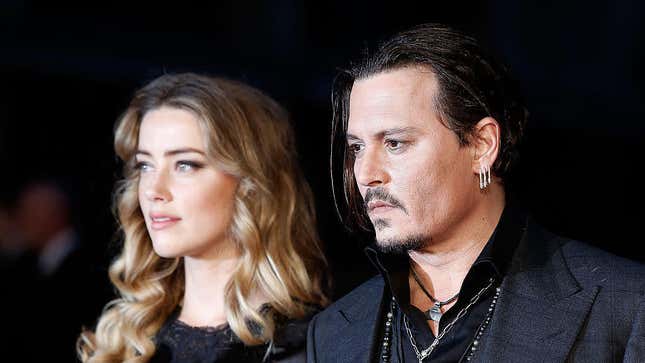 Johnny Depp, Accused of Domestic Abuse, Claims Amber Heard 'Painted On' Her Bruises