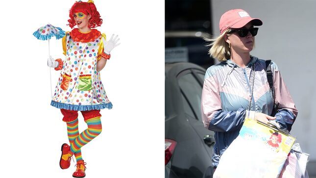Where Will Katy Perry Debut Her Brand New Party City Clown Costume?