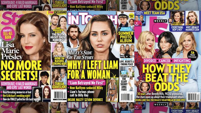 This Week In Tabloids: Marvel Co-Stars Angelina Jolie and Chris Hemsworth Are Definitely in Love