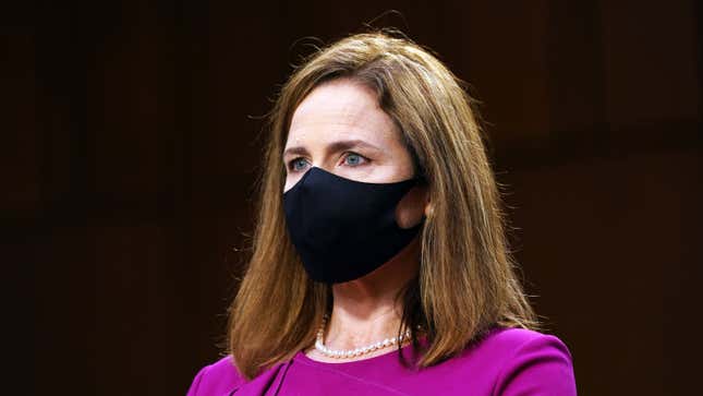 Republicans Are Using Amy Coney Barrett's Motherhood As a Shield