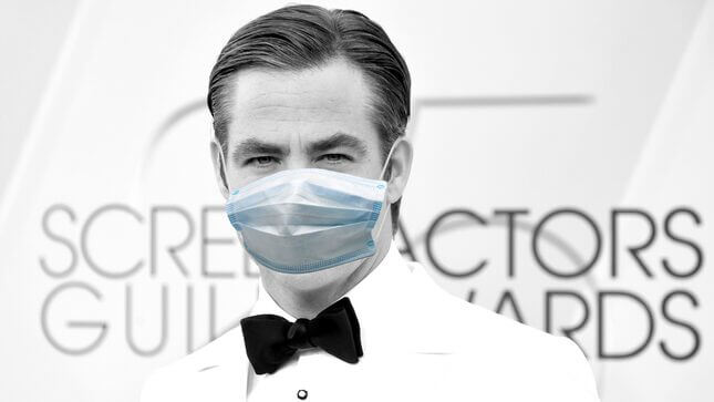 Look at How Good Chris Pine Looks in a Mask