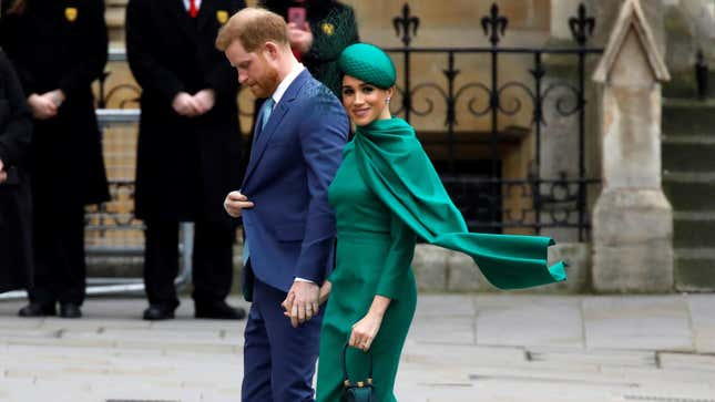 Harry and Meghan Royally Stunt One Last Time