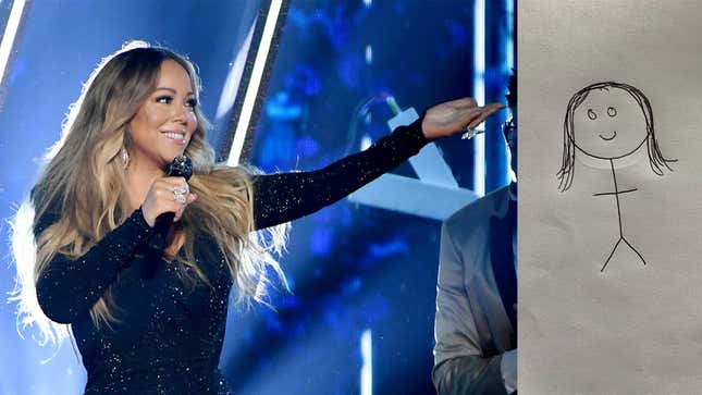 Could You Draw Mariah Carey From Memory? We Tried, for Some Reason