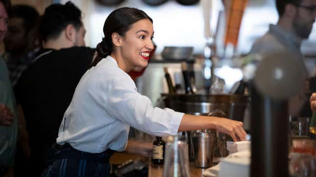 Saturday Night Social: Alexandria Ocasio-Cortez Made a New Friend