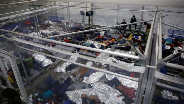 Border Facility for Unaccompanied Migrant Children Is at Least 700% Over Capacity