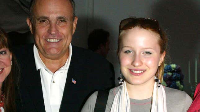 Rudy Giuliani's Daughter Probably Hates Him Too