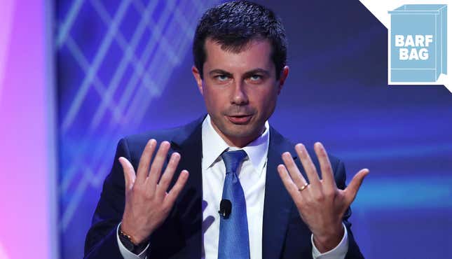 How Dry Is Pete Buttigieg's Skin Right Now?