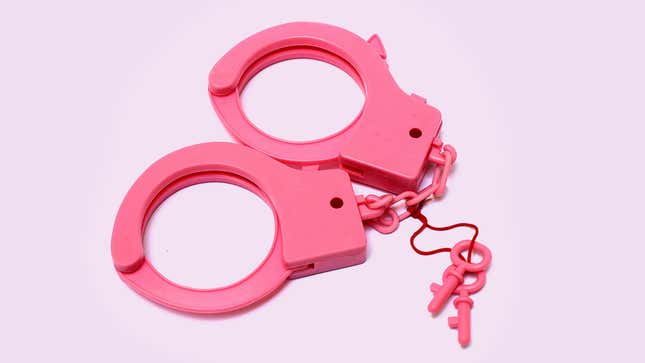 Brave Cops Fight Breast Cancer By Arresting People Using Pink Handcuffs