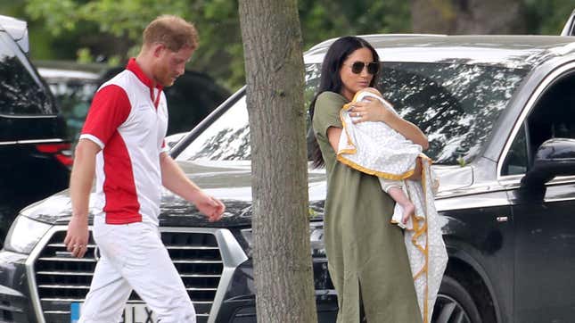 William and Harry and Their Families Went to a Polo Match and Conspicuously Got Along