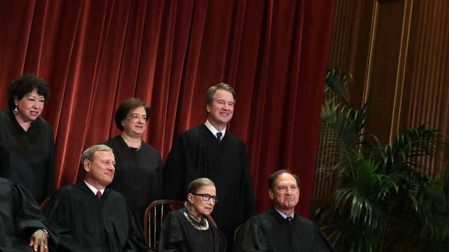 Brett Kavanaugh Gets Kudos From Ruth Bader Ginsburg for Hiring All-Female Clerks