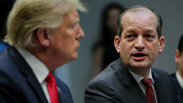 Time's Up for Alex Acosta