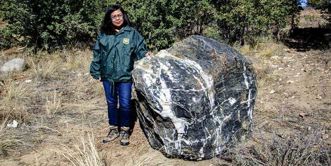 Where Do You Think The 'Wizard Rock' Was During Its Disappearance From the Arizona National Forest?