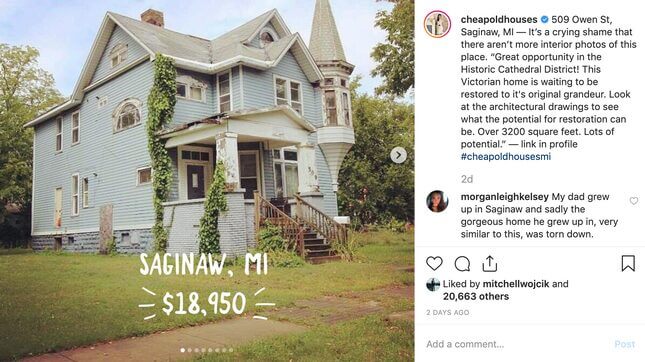 The Cheap Old Houses Instagram Account Is the Only Good Instagram Account