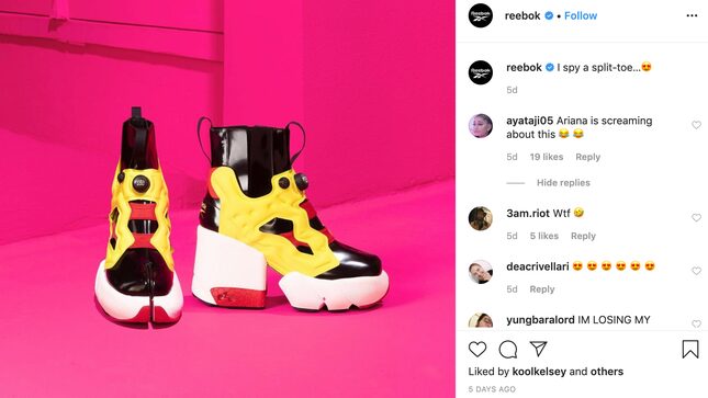Is This Shoe OK? Maison Margiela's Tabi Boot x Reebok Instapump Fury Sneaker