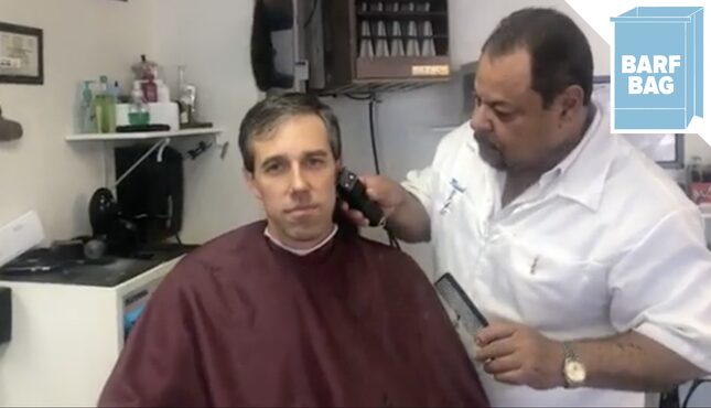 Beto O'Rourke Live-streamed His Hair Cut
