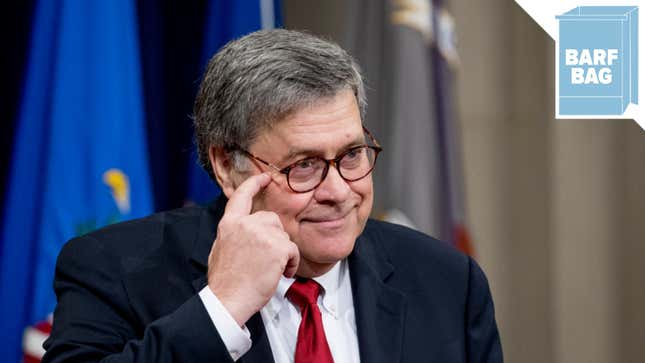 Attorney General William Barr Is Looking Forward to Killing People Again