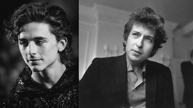 Timothée Chalamet Is Too Hot to Play Young Bob Dylan